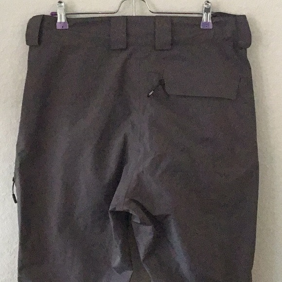 Men's Cirq brand gray and black snow pants - Picture 3 of 4